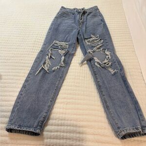 Blue Boyfriend women’s Jeans